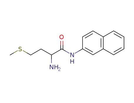 Molecular Structure of 98575-79-2 (methionine-[2]naphthylamide)