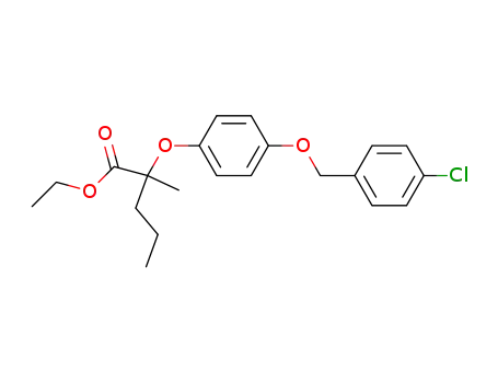 에틸 2-[4-[(4-클로로페닐)메톡시]페녹시]-2-메틸-펜타노에이트