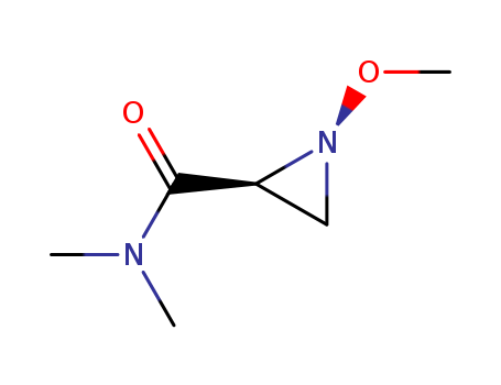 2-AZIRIDINECARBOXAMIDE,1-METHOXY-N,N-DIMETHYL-,TRANS-