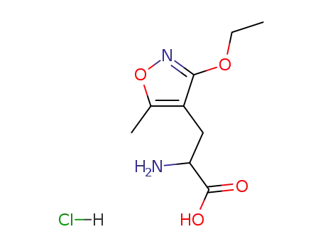 (RS)-2-amino-3-(3-ethoxy-5-methylisoxazol-4-yl)propionic acid hydrochloride