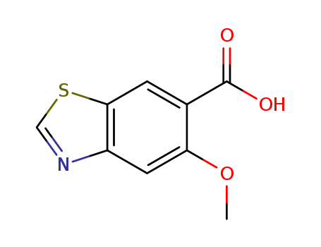 5-METHOXYBENZO[D]THIAZOLE-6-CARBOXYLIC ACID