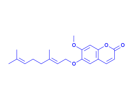 6-[[(2E)-3,7-Dimethyl-2,6-octadien-1-yl]oxy]-7-methoxy-2H-1-benzopyran-2-one