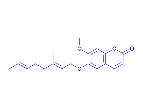 6-[[(2E)-3,7-Dimethyl-2,6-octadien-1-yl]oxy]-7-methoxy-2H-1-benzopyran-2-one