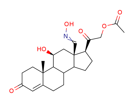 Aldosterone 18-Oxime 21-Acetate