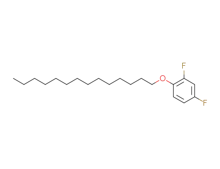 Molecular Structure of 742-54-1 (2,4-difluoro-1-(tetradecyloxy)benzene)
