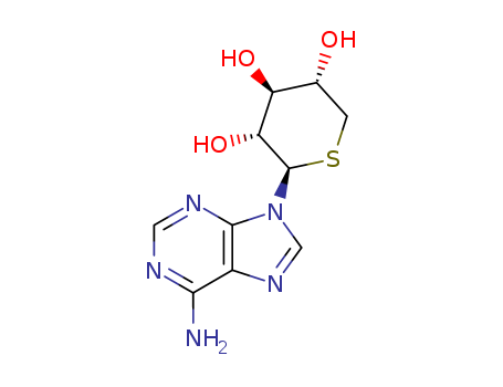 2-(6-aminopurin-9-yl)thiane-3,4,5-triol cas  74281-95-1