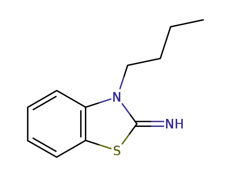 2(3H)-Benzothiazolimine,3-butyl-(9CI)