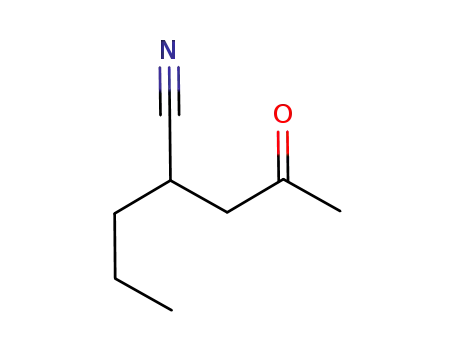 Molecular Structure of 74322-92-2 (Pentanenitrile, 4-oxo-2-propyl- (9CI))
