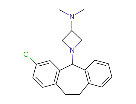 1-[3-クロロ-10,11-ジヒドロ-5H-ジベンゾ[a,d]シクロヘプテン-5-イル]-N,N-ジメチル-3-アゼチジンアミン