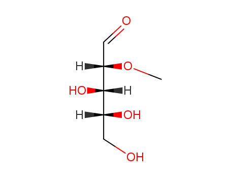 Molecular Structure of 7434-28-8 (2-0-METHYL-D-XYLOSE)