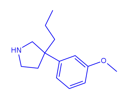 3-(3-メトキシフェニル)-3-プロピルピロリジン