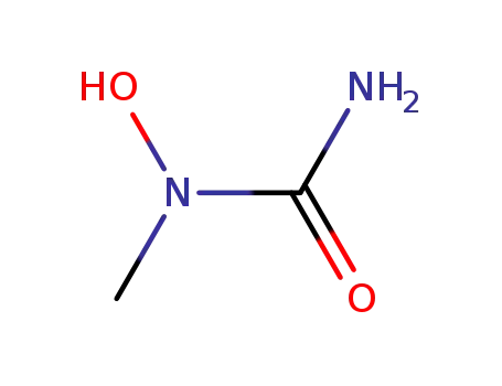 Molecular Structure of 7433-43-4 (N-Hydroxy-N-methylurea)