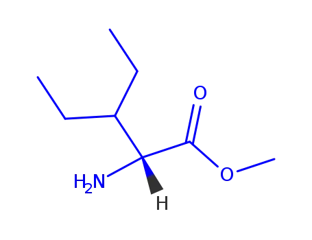 Molecular Structure of 872673-52-4 (Norvaline,  3-ethyl-,  methyl  ester)