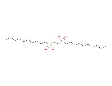 Decane, 1,1-(1,2-ethanediylbis(sulfonyl))bis- (9CI) cas  74019-41-3