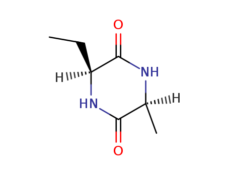 2,5-PIPERAZINEDIONE,3-ETHYL-6-METHYL-,(3S-CIS)-