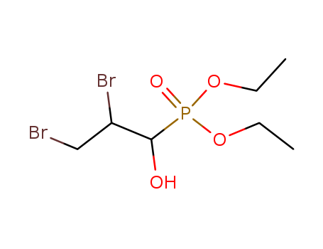 Phosphonic acid,(2,3-dibromo-1-hydroxypropyl)-, diethyl ester (9CI)