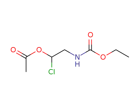 N-(2-Chlor-2-acetoxy-ethyl)-carbaminsaeure-ethylester