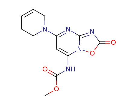 methylN-[5-(3,6-dihydro-2H-pyridin-1-yl)-2-oxo-[1,2,4]oxadiazolo[2,3-a]pyrimidin-7-yl]carbamate