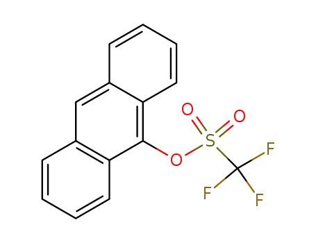 Molecular Structure of 868563-21-7 (9-trifluoromethanesulfonyloxyanthracene)