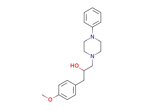 Molecular Structure of 74037-83-5 (1-Piperazineethanol, alpha-(p-methoxybenzyl)-4-phenyl-)