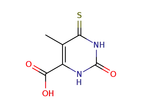 2-히드록시-6-메르캅토-5-메틸-4-피리미딘카르복실산