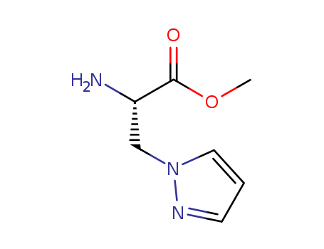1H-Pyrazole-1-propanoicacid, a-amino-, methyl ester, (aS)-