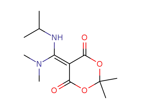 5-(Dimethylamino-isopropylamino-methylene)-2,2-dimethyl-[1,3]dioxane-4,6-dione