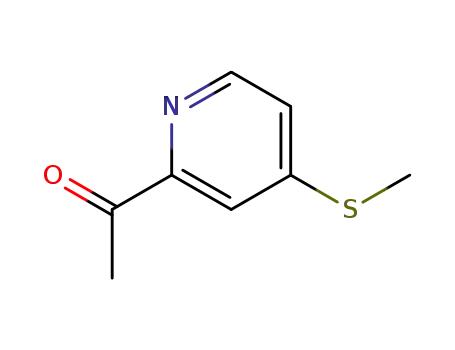 Ethanone, 1-[4-(methylthio)-2-pyridinyl]- (9CI)
