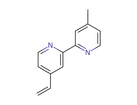 Molecular Structure of 74173-48-1 (4-Vinyl-4'-methyl-2,2'-bipyridine)