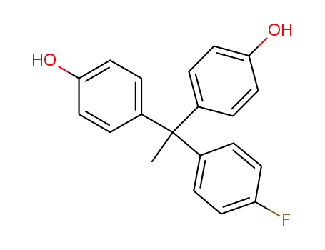 4-[1-(4-FLUOROPHENYL)-1-(4-HYDROXYPHENYL)ETHYL]PHENOL
