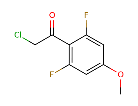 Ethanone, 2-chloro-1-(2,6-difluoro-4-methoxyphenyl)- (9CI)