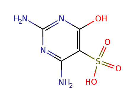 2,4-diamino-6-oxo-3H-pyrimidine-5-sulfonic acid cas  7464-08-6