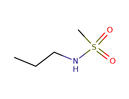 Molecular Structure of 74734-30-8 (N-propylmethanesulfonamide)