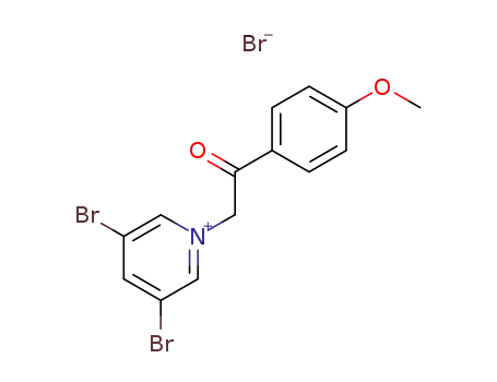 3,5-dibromo-1-[2-(4-methoxyphenyl)-2-oxoethyl]pyridinium