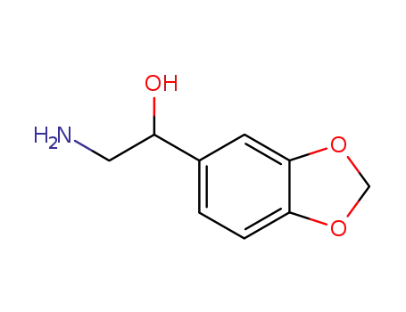 Molecular Structure of 7464-97-3 (1,3-Benzodioxole-5-methanol,α-(aminomethyl)-)