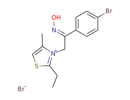 3-[(2E)-2-(4-bromophenyl)-2-(hydroxyimino)ethyl]-2-ethyl-4-methyl-1,3-thiazol-3-ium