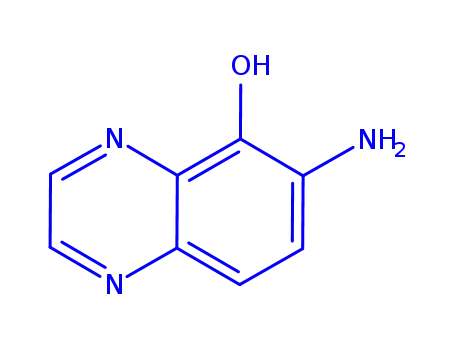 5-Quinoxalinol,  6-amino-