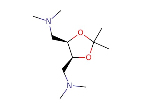 Molecular Structure of 726189-07-7 (meso-3,4-isopropylidenedioxy-N,N,N',N'-tetramethyl-1,4-butanediamine)