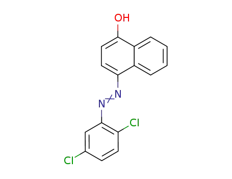 Molecular Structure of 7466-40-2 (4-[(2,5-dichlorophenyl)hydrazono]naphthalen-1(4H)-one)