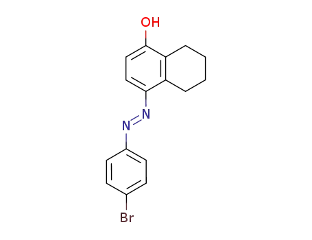 Molecular Structure of 7466-41-3 (4-[(4-bromophenyl)hydrazono]-5,6,7,8-tetrahydronaphthalen-1(4H)-one)