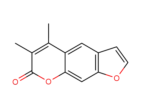 7H-Furo(3,2-g)(1)benzopyran-7-one, 5,6-dimethyl-