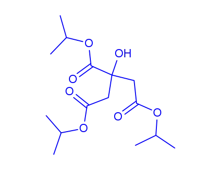 Molecular Structure of 74592-76-0 (TRIISOPROPYL CITRATE)