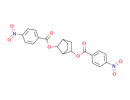 Molecular Structure of 74367-28-5 (Bicyclo[2.2.1]heptane-2,7-diol bis(4-nitrobenzoate))