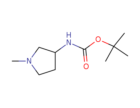 Carbamic acid, (1-methyl-3-pyrrolidinyl)-, 1,1-dimethylethyl ester (9CI)