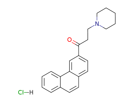 1-phenanthren-3-yl-3-(1-piperidyl)propan-1-one cas  7470-69-1