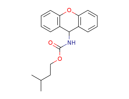 3-methylbutyl N-(9H-xanthen-9-yl)carbamate cas  7473-51-0