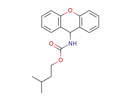 3-methylbutyl 9H-xanthen-9-ylcarbamate