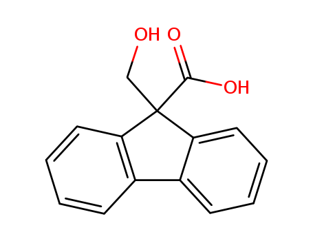 9-(hydroxymethyl)fluorene-9-carboxylic acid cas  7471-93-4