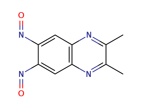 Quinoxaline,2,3-dimethyl-6,7-dinitroso- cas  7463-68-5
