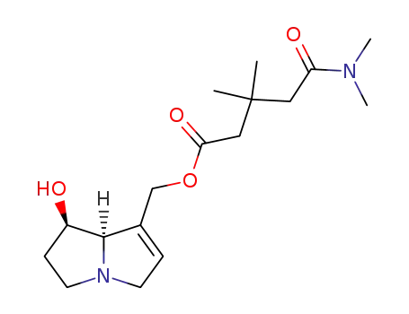 4-Dimethylcarbamoyl-3,3-dimethyl-butyric acid (7R,7aR)-7-hydroxy-5,6,7,7a-tetrahydro-3H-pyrrolizin-1-ylmethyl ester